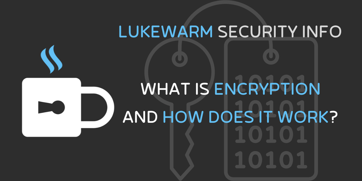 What is Encryption and how does it work?